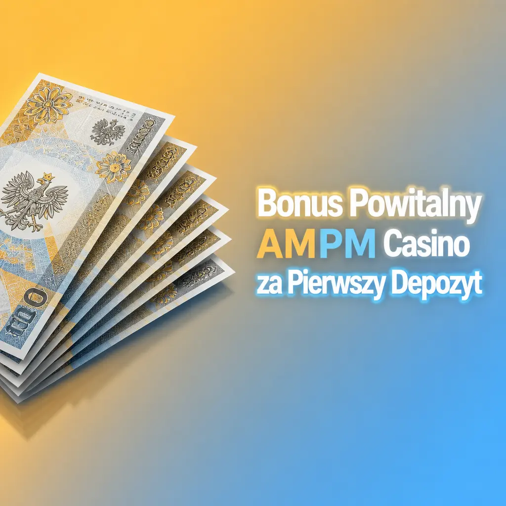 Bonus powitalny AMPM Casino: 150% do 1200 PLN lub 50 free spinów za pierwszy depozyt od 40 PLN
