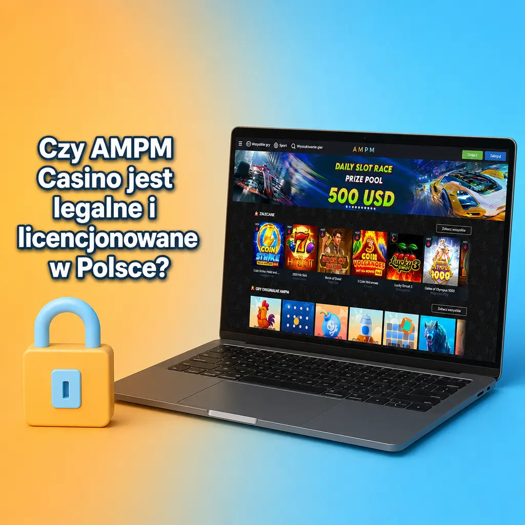 Licencja Curaçao AMPM Casino nr 8048/JAZ2023-089 – legalność, szyfrowanie SSL i certyfikowany RNG dla graczy z Polski.