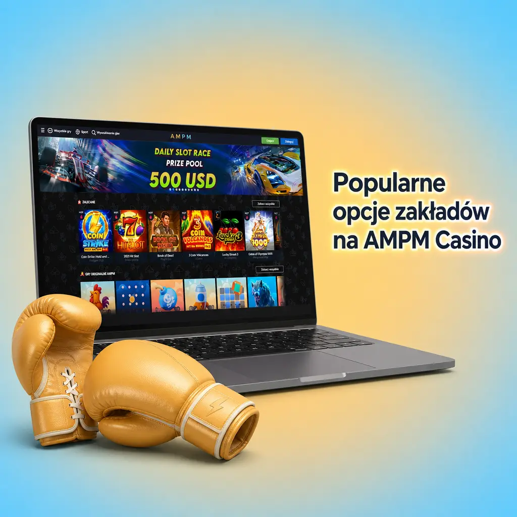 Popularne opcje zakładów na AMPM Casino: zakłady live, kombinowane i przedmeczowe z różnorodnymi kursami