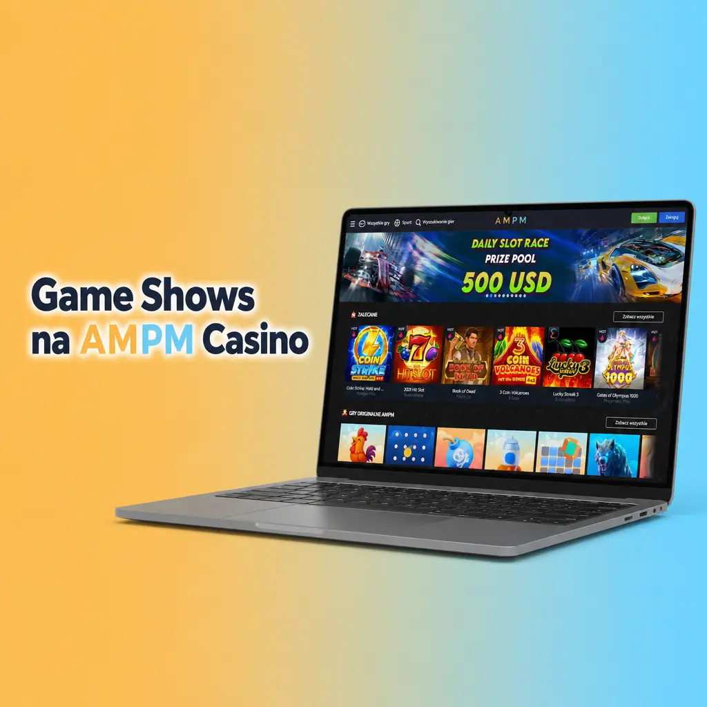 Game Shows na AMPM Casino – teleturnieje na żywo z kołem fortuny, losowaniami liczb i grami bonusowymi